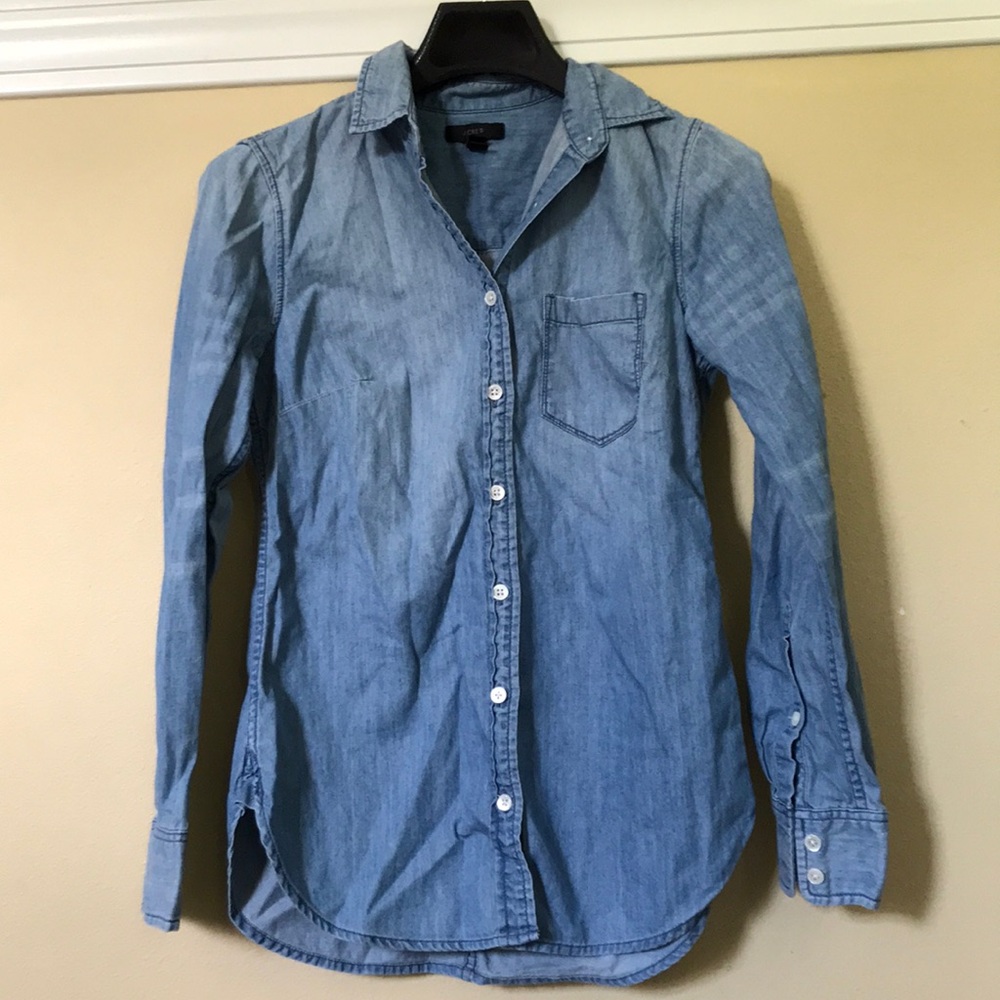 Jcrew chambray top
